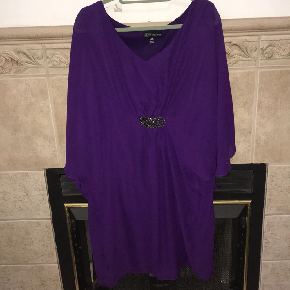 Purple dress for church or a more formal occassion